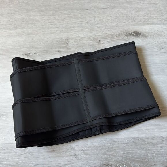 BODY ENVY 2 STRAP WAIST TRAINER BLACK NWT in packaging - Picture 11 of 12